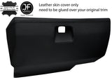 BLACK STITCH LEATHER GLOVE BOX LID LEATHER COVER FITS BMW 5 SERIES E28 81-87