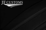 BLACK STITCH LEATHER 2X DOOR CARD TRIM INSERT COVERS FOR MAZDA MX5 MK4 ND 15-20
