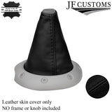 FITS MG TF MGTF BLACK  GEAR GAITOR REAL LEATHER NEW BLACK STITCH CUSTOM NEW