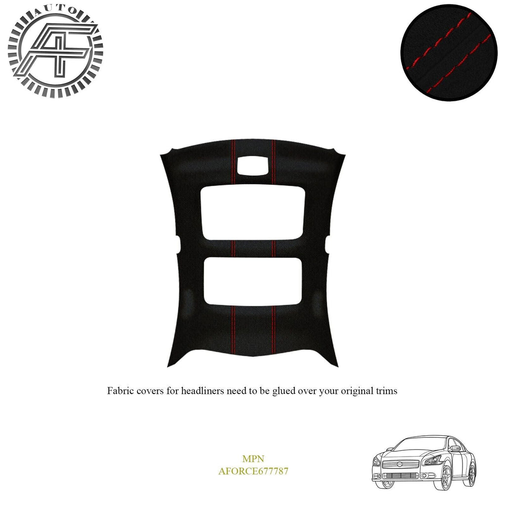 LUXE SUEDE HEADLINER COVER FOR NISSAN MAXIMA MK7 4-DOOR SEDAN + SUNROOF 09-14