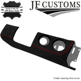 RED STITCH LEATHER FULL DASHBOARD KIT COVER FOR PORSCHE CAYMAN 987 05-12 JF2