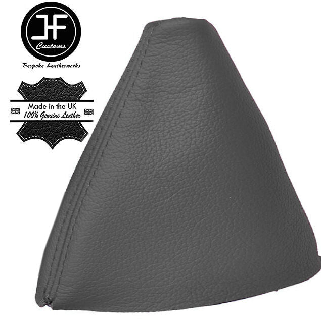 GREY LEATHER FITS MGTF MG TF 2001+ LEATHER GEAR  STICK GAITER GAITOR BOOT