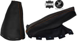 ORANGE STITCHING GEAR & HANDBRAKE GAITER FOR BMW MINI COOPER R56 R57 R55 CLUBMAN