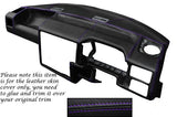 PURPLE STITCH FITS VW T4 TRANSPORTER CARAVELLE CAMPER DASH DASHBOARD LTHR COVER
