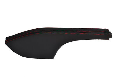 FITS FIAT DOBLO HANDBRAKE COVER GAITER 00-2010 red stitch CUSTOM NEW MADE IN UK