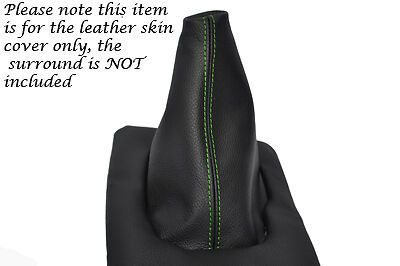 GREEN STITCH FITS TRIUMPH STAG MK1 MK2 LEATHER GEAR GAITER ONLY CUSTOM NEW