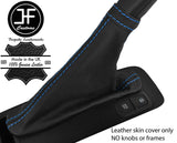 BLUE STITCH REAL LEATHER HANDBRAKE GAITER FITS VAUXHALL OPEL COMBO D MK3 13-18