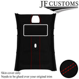 RED STITCH SUEDE SUNROOF HEADLINER COVER FOR FORD FOCUS ST MK3 11-15 5DR