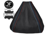 TRI STITCH MANUAL LEATHER GEAR STICK GAITER FITS BMW 1 SERIES F20 F21 2011+
