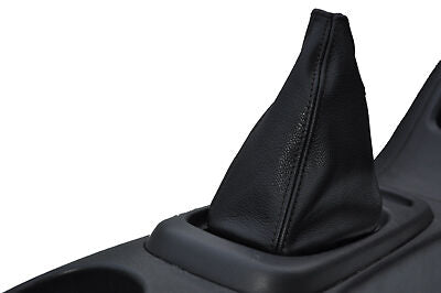 FITS VAUXHALL AGILA 00-05 LEATHER GEAR GAITER black st CUSTOM NEW MADE IN UK