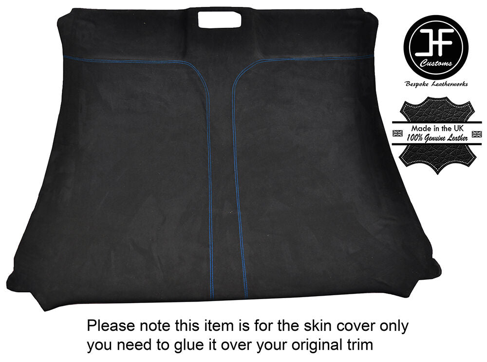 BLUE STITCH ROOF HEADLINING LINER LUXE SUEDE COVER FITS TOYOTA SUPRA MK4 93-02