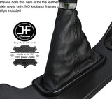 BLACK STITCHING LEATHER AUTO AUTOMATIC GEAR GAITER FITS TRAILBLAZER 2002-2009