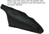 GREEN  STITCHING FITS TOYOTA CELICA TA22 TA23 RA28 LEATHER HANDBRAKE GAITER BOOT