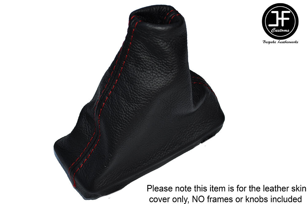 RED STITCHING AUTO AUTOMATIC LEATHER SHIFT BOOT  FITS SUZUKI XL7 XL-7 07-09