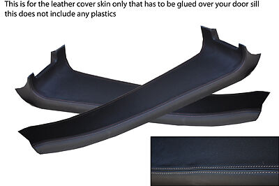 grey stitch FITS LOTUS ELISE/EXIGE  01-10 2 X DOOR SILL PANEL TRIM COVERS