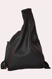 red stitch FITS HONDA HR-V 99-06 LEATHER GEAR GAITER CUSTOM NEW MADE IN UK