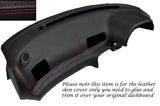 RED STITCH DASH DASHBOARD LEATHER COVER FITS NISSAN SKYLINE GTS GTR R32 89-94