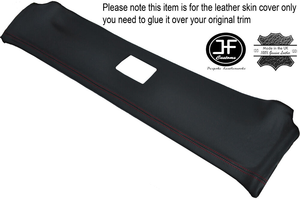 RED STITCH TOP REAR ROOF PANEL LEATHER COVER FITS HONDA ACURA NSX TARGA 90-05
