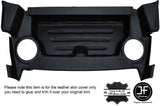 BLACK STICH REAR STORAGE SHELF LEATHER COVER FITS VAUXHALL OPEL VX220 SPEEDSTER