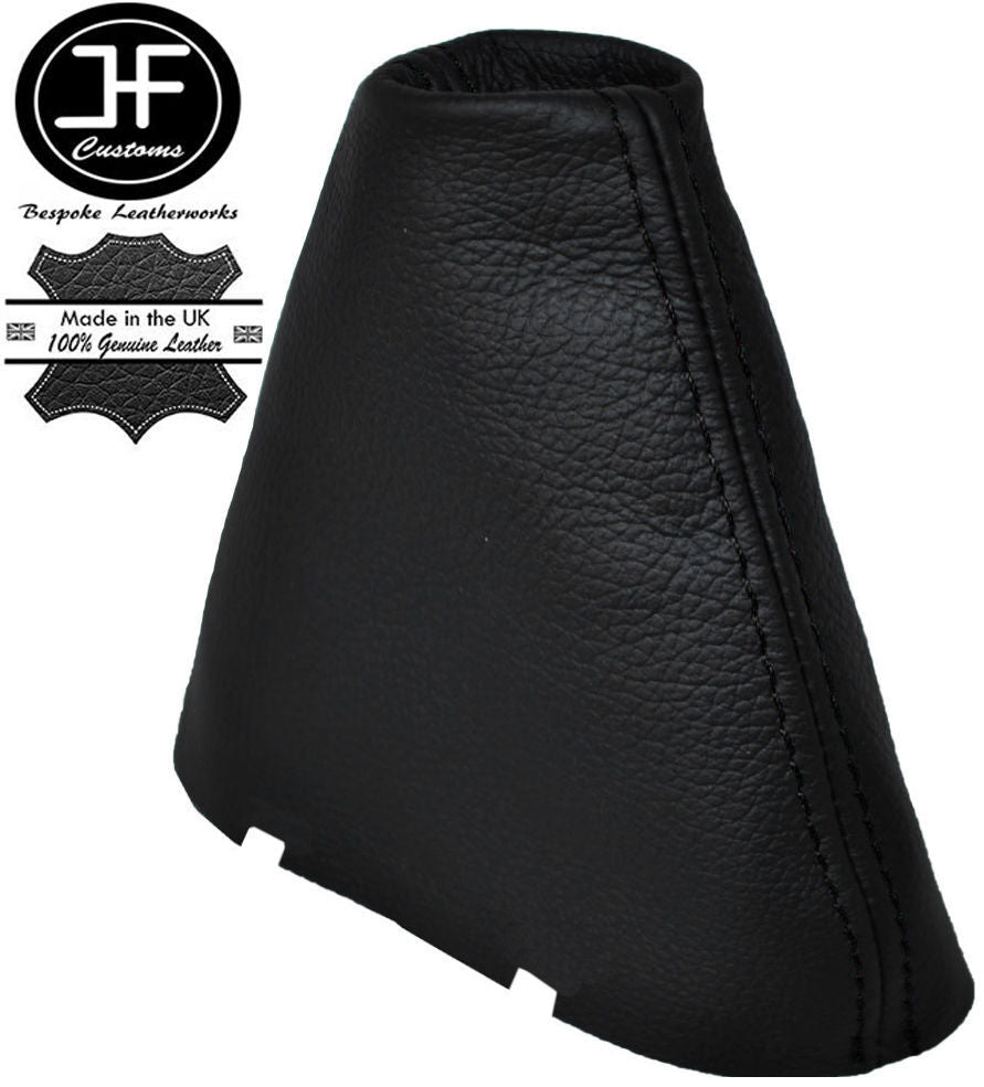 BLACK STICH LEATHER AUTOMATIC GEAR GAITER FITS MERCEDES C CLASS W203 S203
