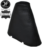 BLACK STICH LEATHER AUTOMATIC GEAR GAITER FITS MERCEDES C CLASS W203 S203