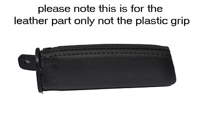 black stitching FITS CORVETTE C6 2005-2012 E BRAKE HANDLE COVER ONLY LEATHER