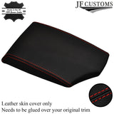 RED STITCH LEATHER ARMREST COVER FITS BMW E81 E82 E87 E88 2005-2012 CUSTOM NEW