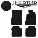 GREY DIAMOND STITCH VINYL 4X TAILORED FLOOR CARPETS FOR LEXUS GS 300 07-13 JF1