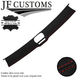 D RED STITCH LEATHER WINDSCREEN HEADER TRIM FITS PORSCHE BOXSTER 986 1996-2004