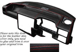 RED STITCH FITS VW T4 TRANSPORTER CARAVELLE CAMPER DASH DASHBOARD LTHR COVER