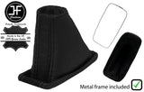 BLACK BLACK STRIPE LEATHER AUTOMATIC GEAR +METAL FRAME FOR SUZUKI VITARA 15-20