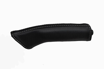 white stitching FITS TOYOTA HILUX SURF 4 RUNNER  HANDBRAKE HANDLE LEATHER COVER