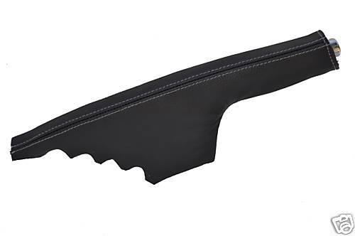 FITS SKODA OCTAVIA FABIA MK1 LEATHER HANDBRAKE COVER GREY CUSTOM NEW MADE IN UK
