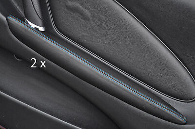 FITS TOYOTA CELICA 99-06 2X DOOR ARMREST COVERS blue stitch CUSTOM NEW