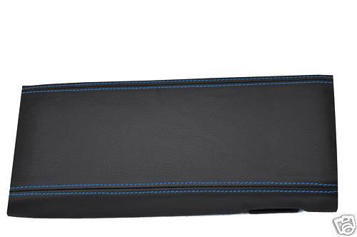FITS MAZDA MX5  MIATA LEATHER ARMREST PAD COVER LID L BLUE S CUSTOM NEW