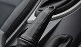 grey stitching FITS BMW E87 E81 E82 1 SERIES HANDBRAKE HANDLE LEATHER COVER ONLY