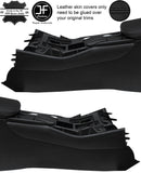 BLACK STITCH 2X CENTER CONSOLE SIDE TRIM LEATHER COVERS FOR LEXUS NX 2014-2018