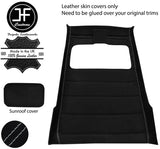 GREY STITCH SUN ROOF HEADLINING LUXE SUEDE COVER FOR VW GOLF MK2 83-92 5 DOOR