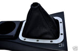 FITS MAZDA MX5 MK1 89-97 BLACK ST LEATHER GAITER SHIFT BOOT CUSTOM NEW