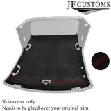 D RED STITCH LUXE SUEDE HARDTOP ROOF PILLAR KIT COVER FITS BMW E36 CONVERTIBLE