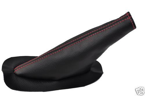 FITS AUSTIN MAXI HANDBRAKE GAITER REAL LEATHER RED ST CUSTOM NEW MADE IN UK