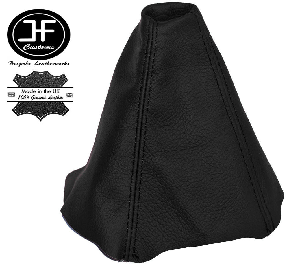 BLACK LEATHER MANUAL GEAR GAITER SHIFT BOOT FITS CITROEN C2 2003-2009 CUSTOM NEW