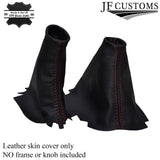 RED STITCH HI LOW & HANDBRAKE GAITER FITS LAND ROVER DISCOVERY MK1 MK2 95-04
