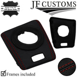 D RED  STITCH LEATHER SMG AUTOMATIC GEAR +  SURROUND TRIMS FOR BMW E46 99-05