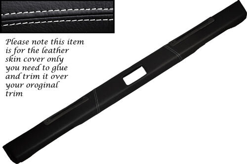 WHITE STITCH FITS LAND ROVER DEFENDER 90 110 83-06 TOP DASH DASHBOARD COVER