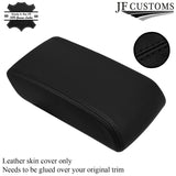 FITS FORD ECOSPORT ST LINE 18-21 BLACK STITCH LEATHER ARMREST LID COVER