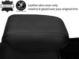 BLACK STITCH REAL LEATHER ARMREST LID COVER FITS HONDA CRV CR-V 2015-2018