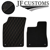 CREAM DIAMOND VINYL 4X TAILORED FLOOR CARPET FOR CHRYSLER YPSILON MK3 11-21 JF1