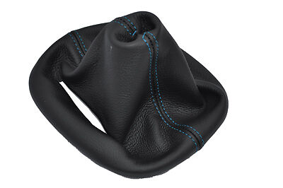 blue stitching FITS CORVETTE C6 2005-2012 AUTOMATIC SHIFT BOOT LEATHER