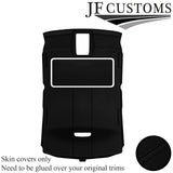 BLACK STITCH  SUEDE SUNROOF HEADLINER COVER FOR AUDI A4 B7 04-09 SALOON